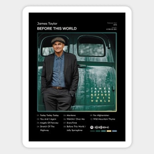 James Taylor - Before This World Tracklist Album Magnet